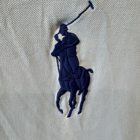 Polo Ralph Lauren Big Pony Polo Shirt Short Sleeve Baby Blue #3 Men's Size XL - Picture 3 of 8